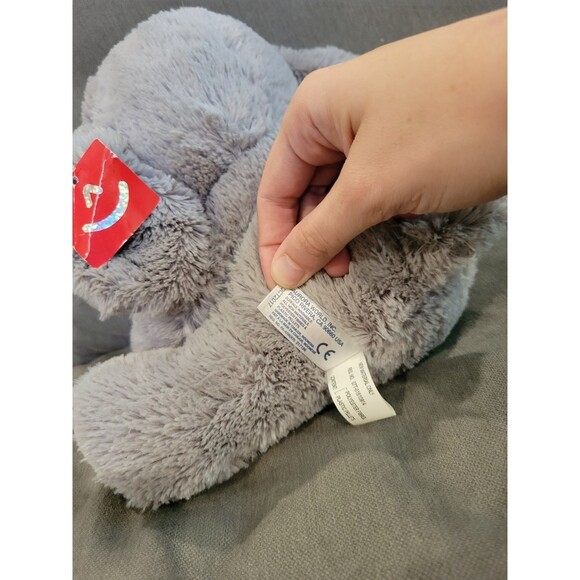 Aurora Lil Benny Phant Grey Elephant 10" Plush NEW WITH TAGS Soft Sitting Plush - Picture 8 of 8